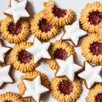 Holiday Butter Shortbread Cookies
