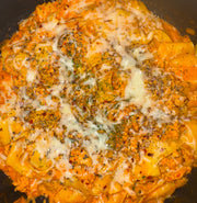 Spicy Cream Sauce Chicken Pasta.